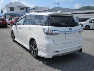 2016 Toyota Wish II Рестайлинг, белый, 1143000 рублей, вид 4