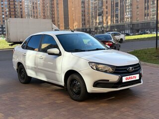 2022 Lada (ВАЗ) Granta I Рестайлинг, белый, 580000 рублей, вид 3