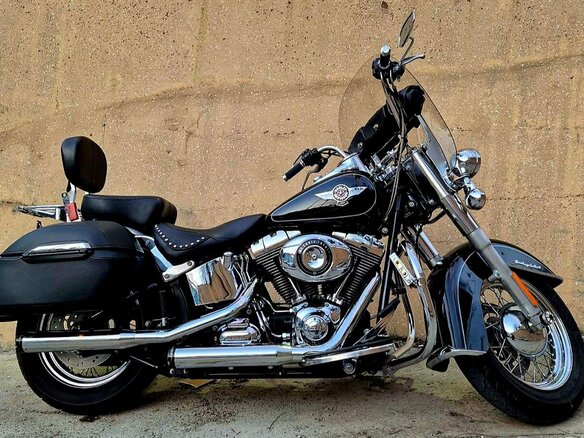 2013 Harley-Davidson Heritage, чёрный, 1095000 рублей - вид 5