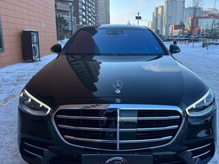 2020 Mercedes-Benz S-Класс 500 4MATIC VII (W223), чёрный, 12500000 рублей, вид 2