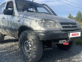 2003 Chevrolet Niva I, серебристый, 250000 рублей, вид 3