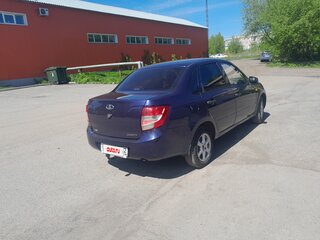 2012 Lada (ВАЗ) Granta I, синий, 420000 рублей, вид 4