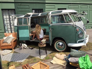1964 Volkswagen Type 2 T1, зелёный, 5000000 рублей, вид 1
