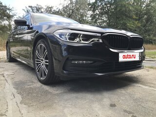 2019 BMW 5 серии 520i VII (G30/G31/G38), чёрный, 3200000 рублей, вид 5