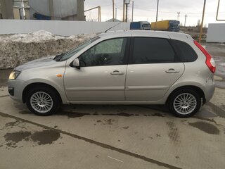 2013 Lada (ВАЗ) Kalina II, серебристый, 510000 рублей, вид 3