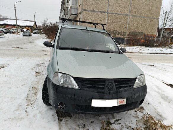 2006 Renault Logan I, зелёный, 360000 рублей