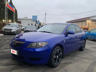2007 Mazda 3 I (BK) Рестайлинг, синий, 445000 рублей, вид 1