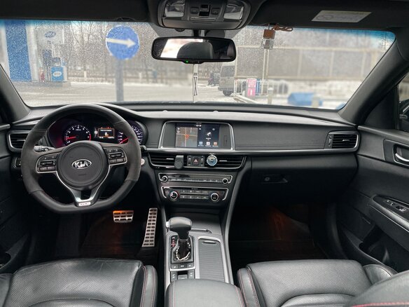 2017 Kia Optima IV, синий, 2150000 рублей - вид 5