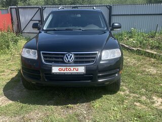 2005 Volkswagen Touareg I, чёрный, 1500000 рублей, вид 1