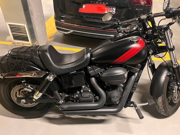 2014 Harley-Davidson Fat Bob, чёрный, 1150000 рублей