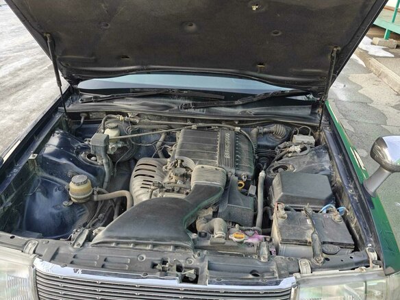 2001 Toyota Crown X (S150), синий, 750000 рублей - вид 11
