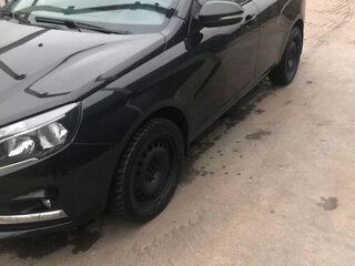 2018 Lada (ВАЗ) Vesta SW I, чёрный, 950000 рублей, вид 2