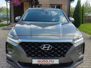2018 Hyundai Santa Fe IV, серый, 2800000 рублей, вид 2