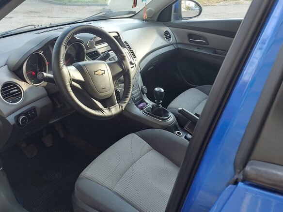 2009 Chevrolet Cruze I, синий, 545000 рублей - вид 6