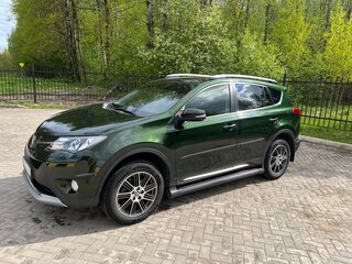 2013 Toyota RAV4 IV (XA40), зелёный, 2150000 рублей, вид 1
