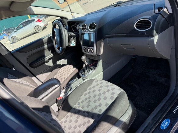 2008 Ford Focus II Рестайлинг, синий, 395000 рублей - вид 5