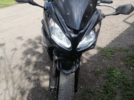 2015 Kawasaki Ninja 400, чёрный, 340000 рублей, вид 4