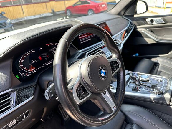 2019 BMW X7 40i I (G07), белый, 6800000 рублей - вид 30