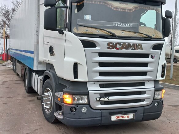 2008 Scania R-Series, белый, 6300000 рублей - вид 1