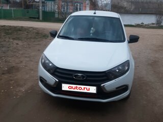 2020 Lada (ВАЗ) Granta I Рестайлинг, белый, 670000 рублей, вид 1