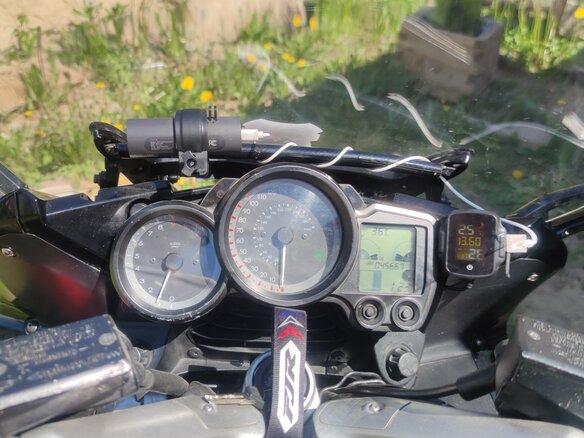 2008 Yamaha FJR1300, чёрный, 550000 рублей - вид 3