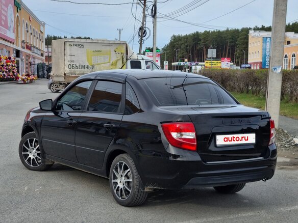 2023 Lada (ВАЗ) Granta Euro-2 I Рестайлинг, чёрный, 840000 рублей - вид 4