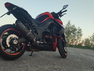 2013 Kawasaki Z 1000, оранжевый, 799000 рублей, вид 1