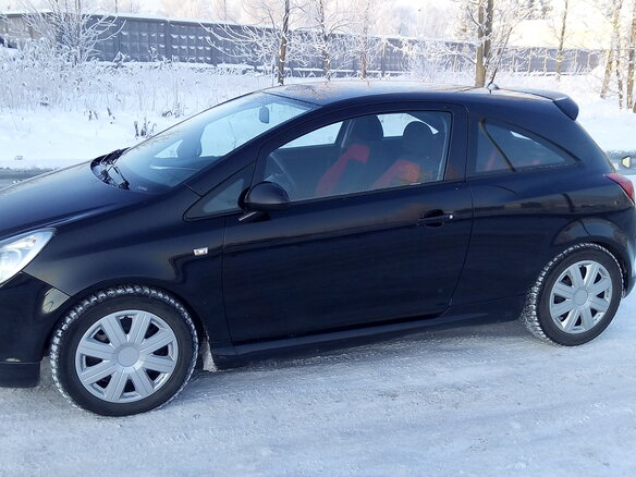 2008 Opel Corsa GSi D, чёрный - вид 1