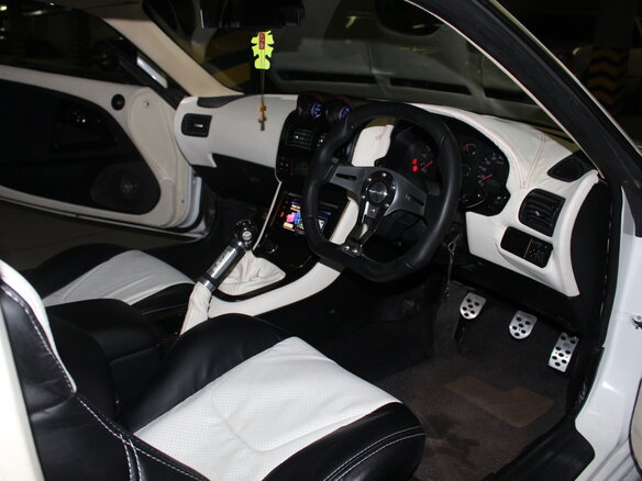 1996 Mitsubishi FTO I, белый - вид 1