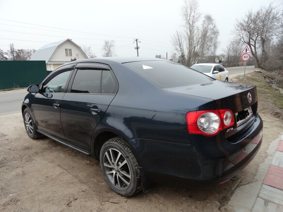 2008 Volkswagen Jetta V, синий - вид 1