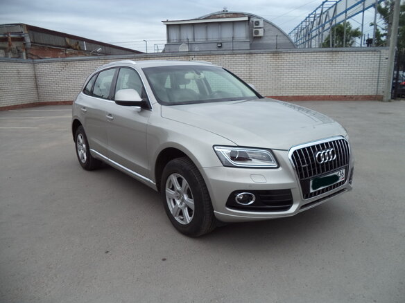 2013 Audi Q5 I (8R) Рестайлинг, серебристый - вид 2
