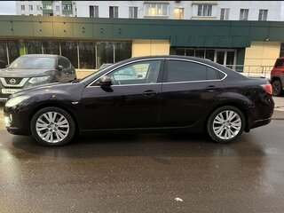 2008 Mazda 6 II (GH), чёрный, 730000 рублей, вид 4