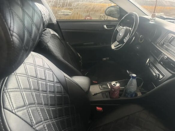 2019 Kia Optima IV Рестайлинг, белый, 854000 рублей - вид 10