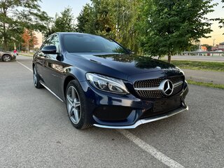 2017 Mercedes-Benz C-Класс 180 9G-TRONIC IV (W205), синий, 2200000 рублей, вид 1