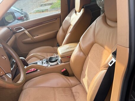 2008 Porsche Cayenne S I Рестайлинг (957), коричневый, 780000 рублей, вид 4
