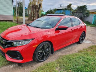 2019 Honda Civic X Рестайлинг, красный, 1880000 рублей, вид 1