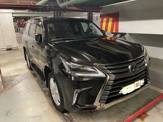 2016 Lexus LX 570 III Рестайлинг 2, чёрный, 6600000 рублей, вид 2
