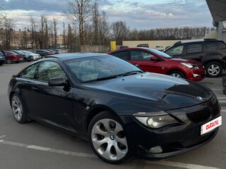 2008 BMW 6 серии 650i II (E63/E64) Рестайлинг, чёрный, 1200000 рублей, вид 3