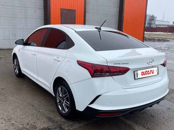 2020 Hyundai Solaris II, белый, 1400000 рублей - вид 9