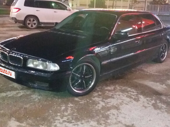 1997 Alpina B12 E38, чёрный - вид 1