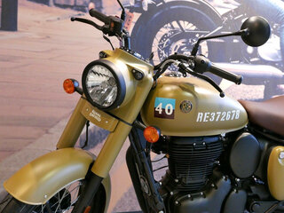 2024 Royal Enfield Classic 350, бежевый, 470000 рублей, вид 3