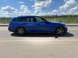 2019 BMW 3 серии 330d xDrive VII (G2x), синий, 4050000 рублей, вид 5