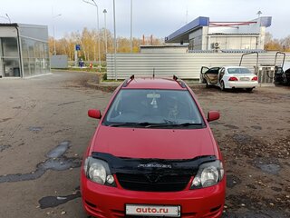 2003 Toyota Corolla Fielder IX (E120, E130), красный, 665000 рублей, вид 1