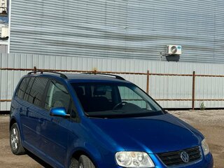 2006 Volkswagen Touran I Рестайлинг, синий, 585000 рублей, вид 3