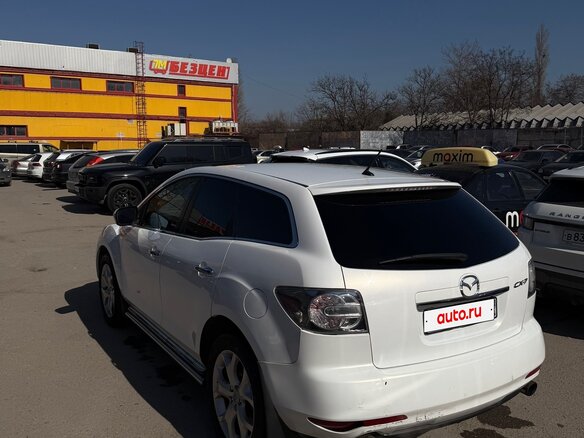2011 Mazda CX-7 I Рестайлинг, белый, 1250000 рублей - вид 4