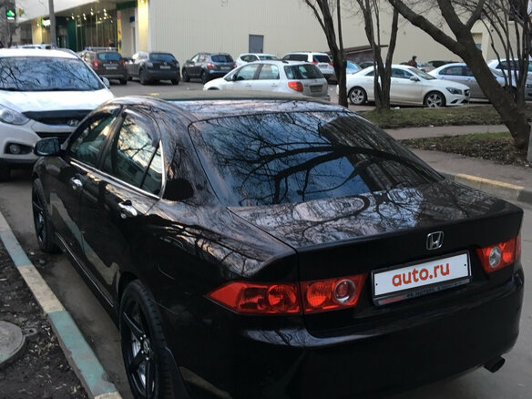 2007 Honda Accord Sport VII Рестайлинг, фиолетовый - вид 4