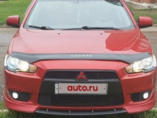 2008 Mitsubishi Lancer X, красный, 750000 рублей, вид 2