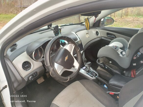 2013 Chevrolet Cruze I Рестайлинг, белый, 850000 рублей