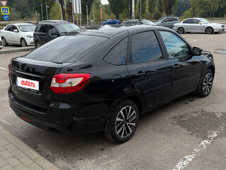 2022 Lada (ВАЗ) Granta I Рестайлинг, чёрный, 830000 рублей, вид 4