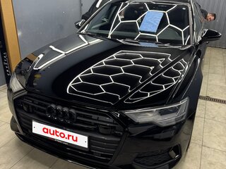 2021 Audi A6 40 TDI V (C8), чёрный, 5300000 рублей, вид 4